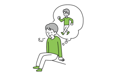 歩いている、立っているとすぐに腰が疲れる、座りたくなる、70才からのその腰痛はサルコペニアかも？のアイキャッチ画像